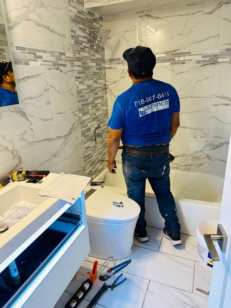 Custom Shower Tile & Mosaic Accent Installation