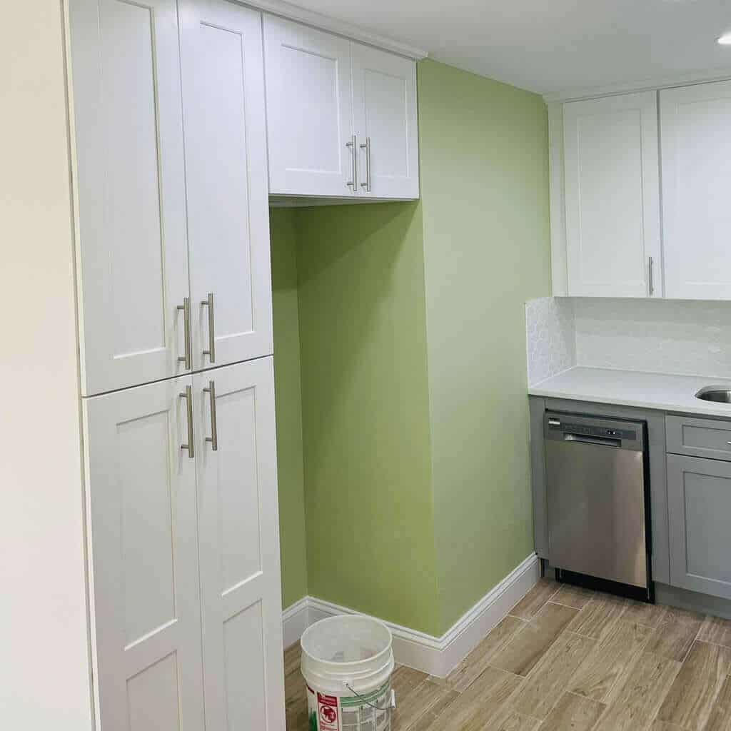 Bright White Kitchen Cabinet Renovation in Nassau County, NY