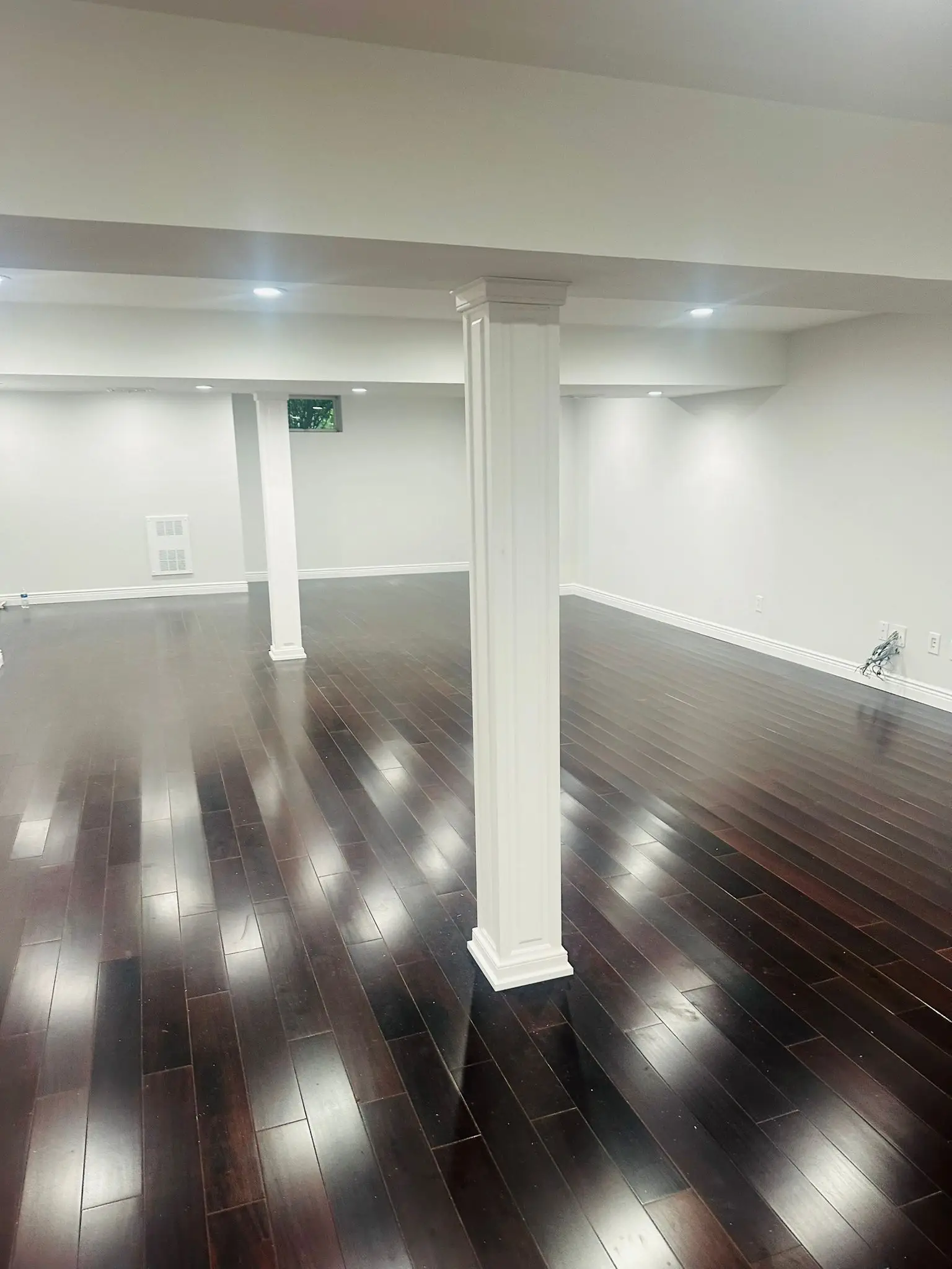 Dark Hardwood Flooring Upgrade for a Manhattan Interior