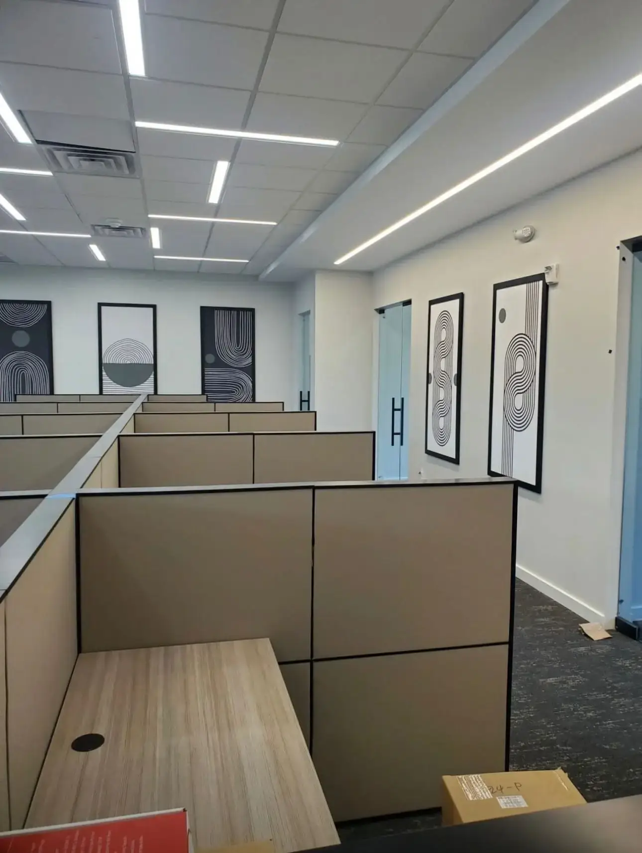Modern Office Flooring Upgrade