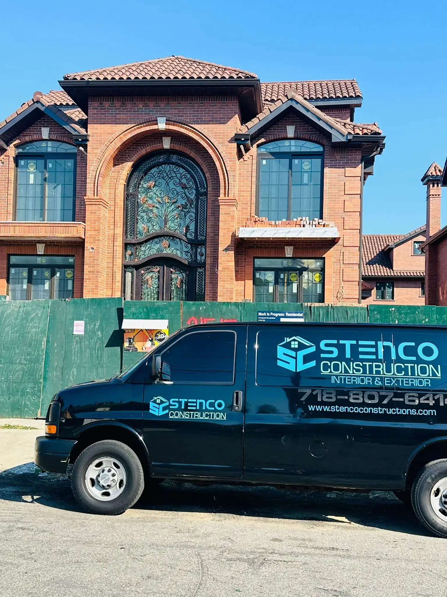 Luxury Brick Façade & Paving Project