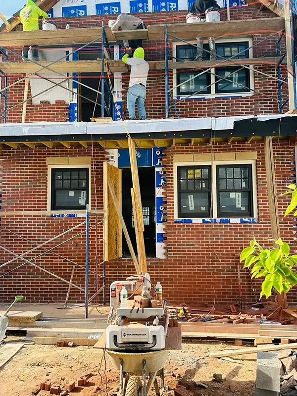 Brick Exterior Renovation & Façade Upgrade